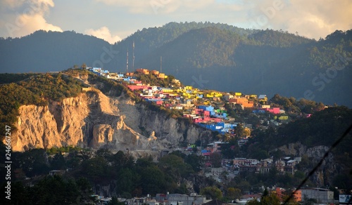 Streets and Buildings of San Cristobal de las Casas In Chiapas, Mexico