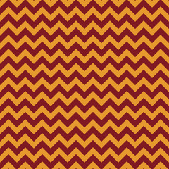 Wandcirkels Bordeaux patronen Rood goud chevron zigzag patroon  © Mai