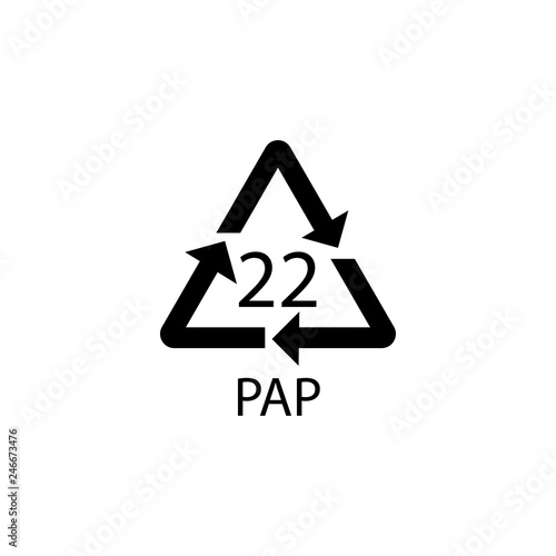 22 PAP mark - Paper sign