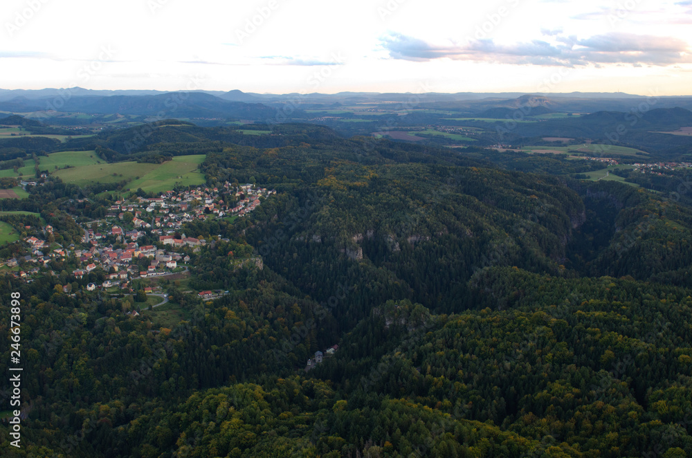 Hohnstein und Polenztal in der Sächsischen Schweiz
