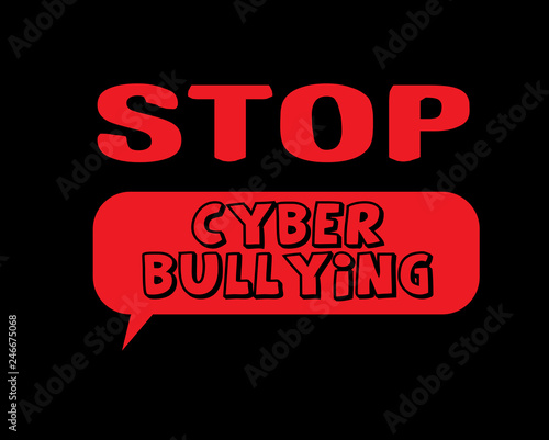 Signage-STOP Cyber Bulling
