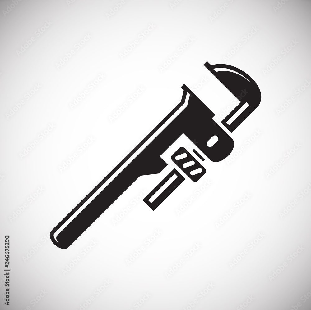 Tool wrench icon on white background for graphic and web design, Modern simple vector sign. Internet concept. Trendy symbol for website design web button or mobile app Tool wrench icon on white background for graphic and web design, Modern simple vector sign. Internet concept. Trendy symbol for website design web button or mobile app