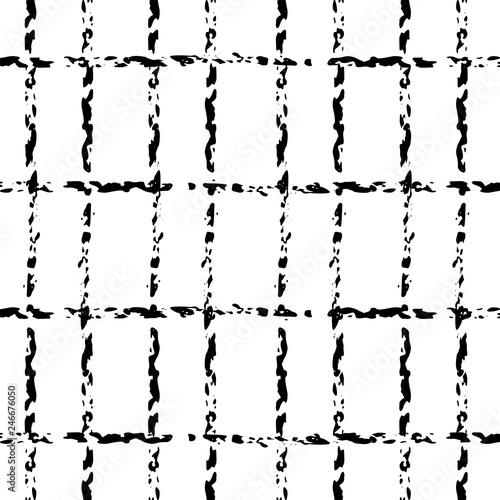 Seamless pattern pensil texture. Hand drawn lines stripes. White and black illustrations. Collage abstraction for your design