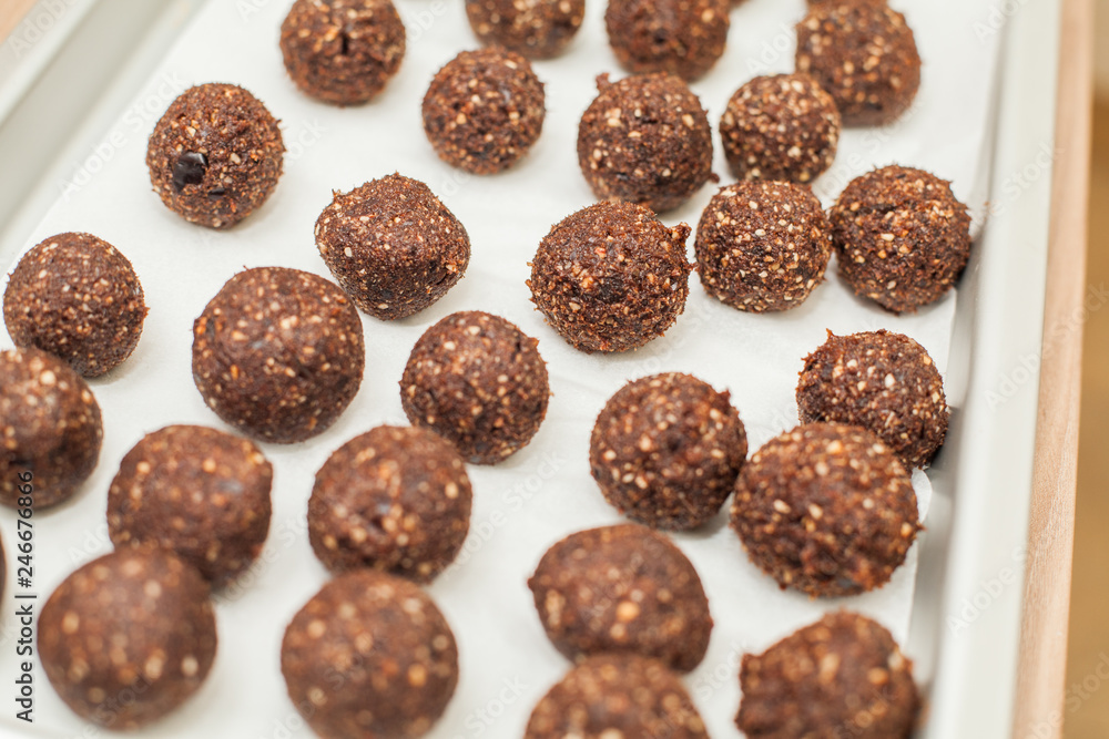 Healthy cookies with data-palm fruits Healthy cookies with data-palm fruits