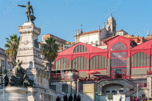 Mercado Ferreira Borges is a historic building in the city of Oporto. Built in 1885 to replace the already old Ribeira Market photo