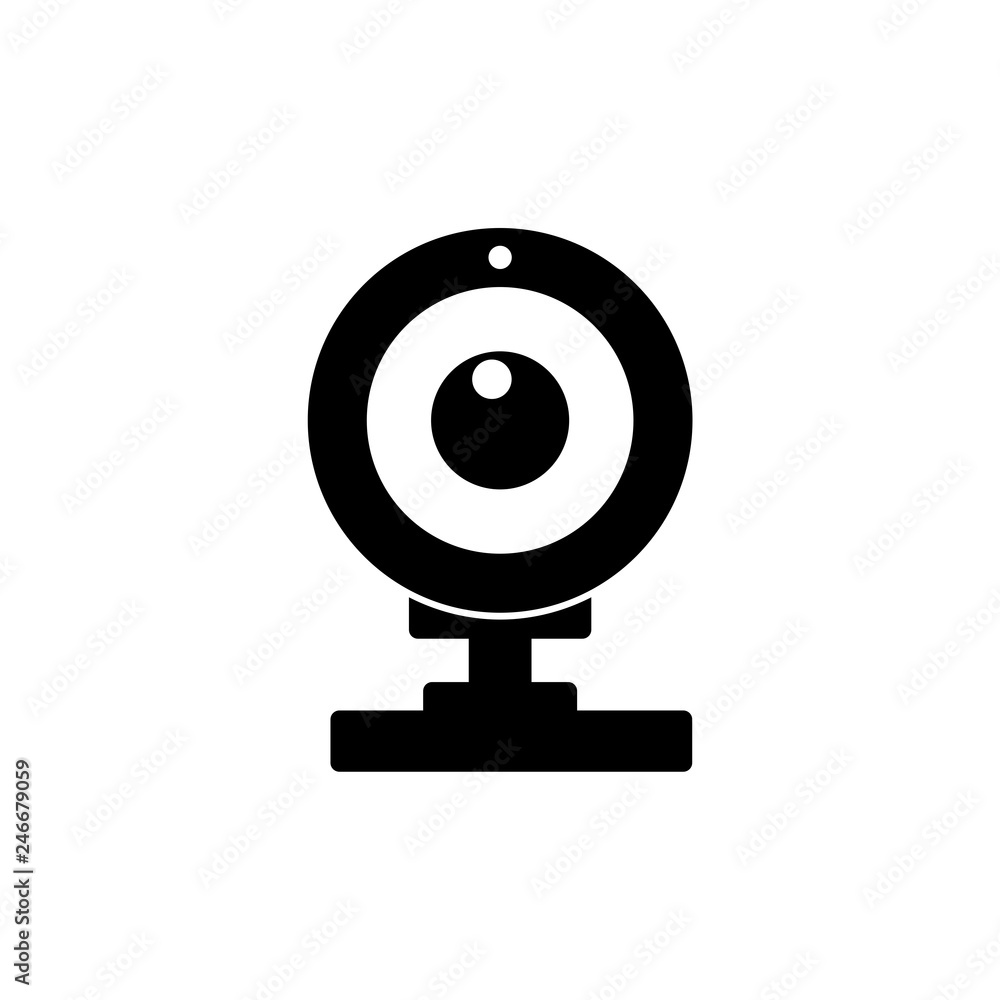 Web camera icon or logo Web camera icon or logo