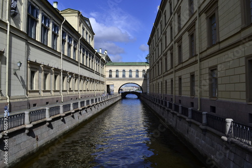 canal in Saint-Petersburg