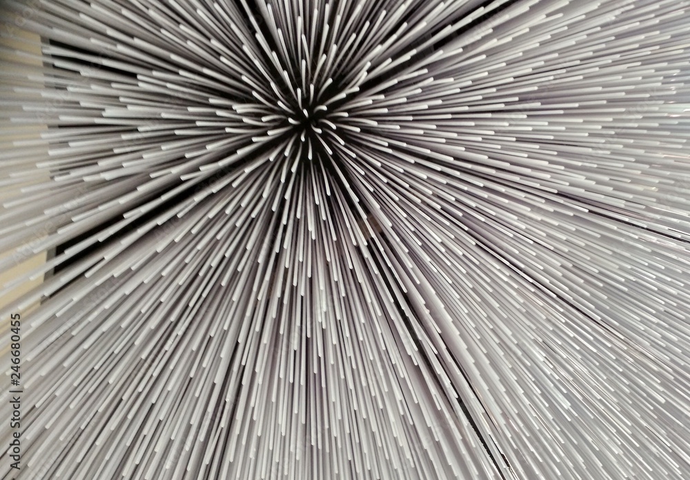 Obraz premium Abstraction of the bottom view of a decorative ceiling in one of the museums of Moscow