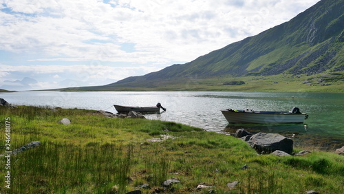 Summer at Soroya, Norway photo