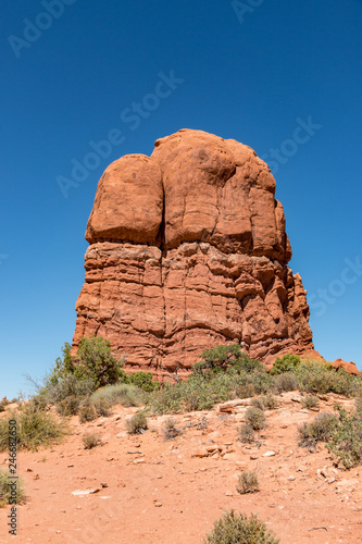 Balance Rock Trail in Arches National Park