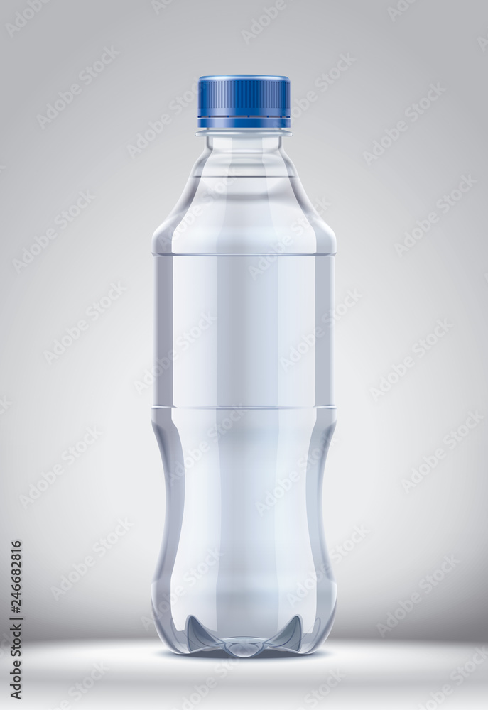 Bottle for Water on background. Bottle for Water on background.