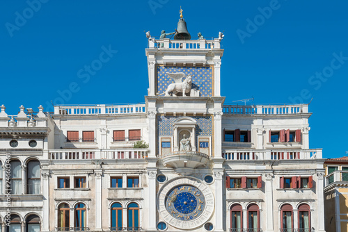 St Mark's Clocktower at Piazza San Marco in Venice photo