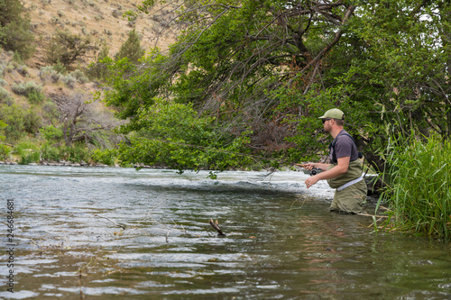 Lower Deschutes River Oregon Fly Fishing Trip in May © Joshua Rainey