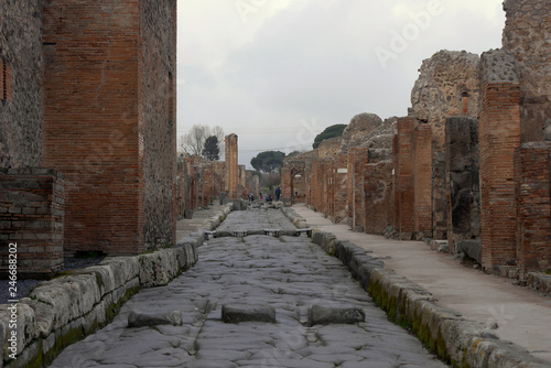 Pompeji, antike Stadt im Schatten des Vesuvs