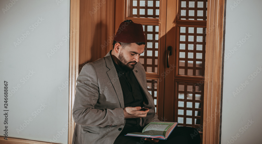 Muslim man praying Muslim man praying