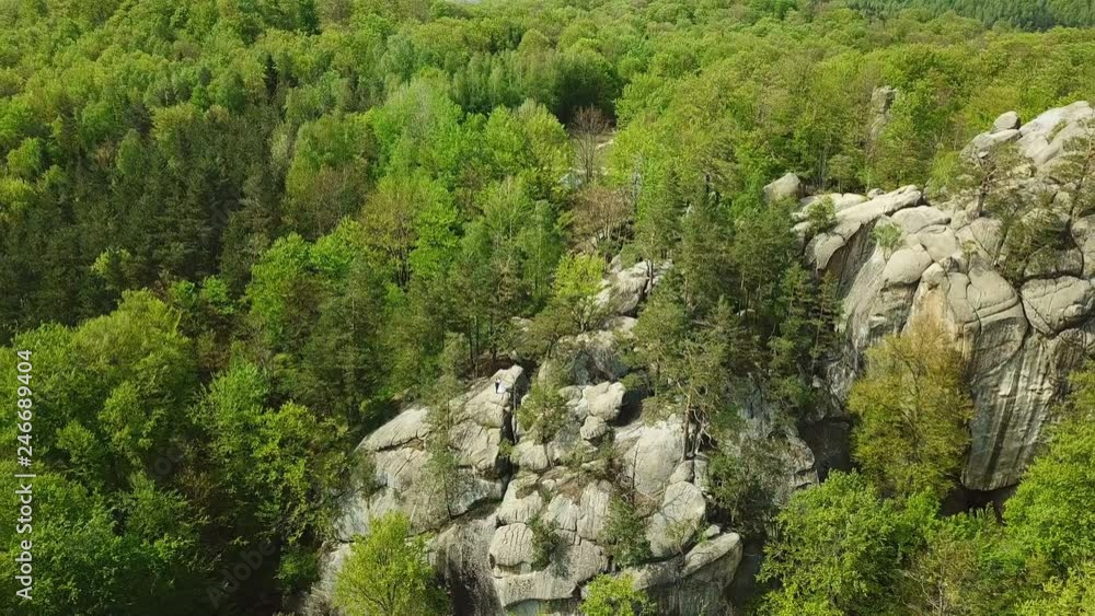 Aerosyomka Rocks Dovbush Western Ukraine. Aerosyomka Rocks Dovbush Western Ukraine.