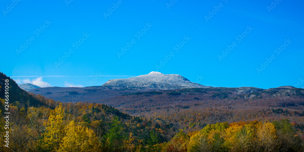 Vermont Mountain Scenery in Autumn - Summer