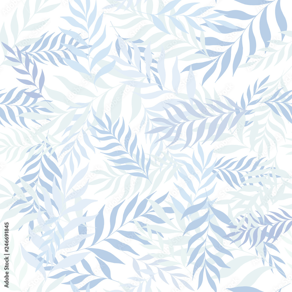 Tender pastel tropical wallpaper design, seamless pattern, background ...