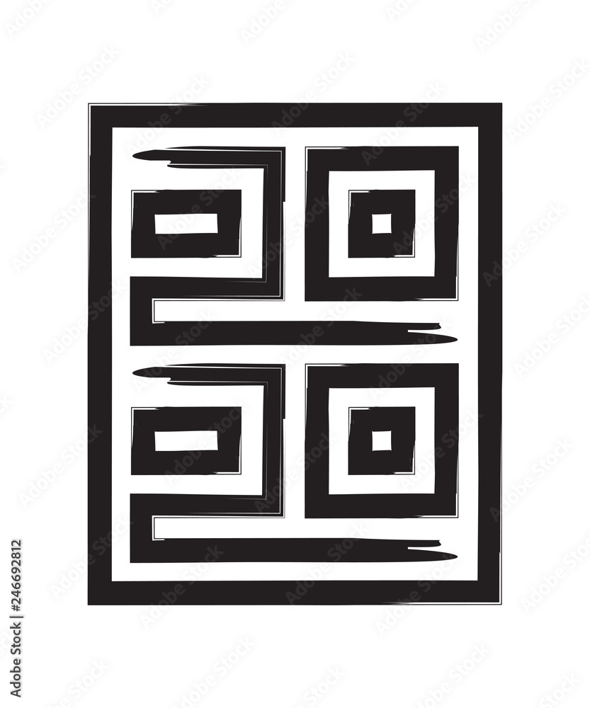 Black text logo 2020 happy new year abstract card line design Black text logo 2020 happy new year abstract card line design