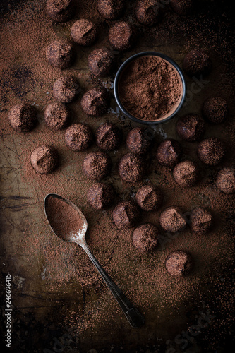 Wallpaper Mural Chocolate truffle kisses Torontodigital.ca