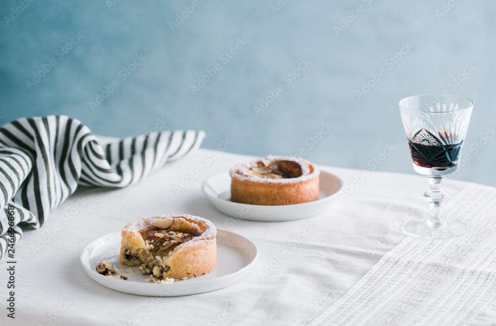 custom made wallpaper toronto digitalPear almond tarts with liqueur