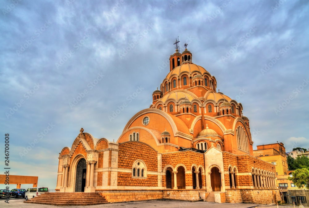 Melkite Greek Catholic basilica of St. Paul at Harissa, Lebanon