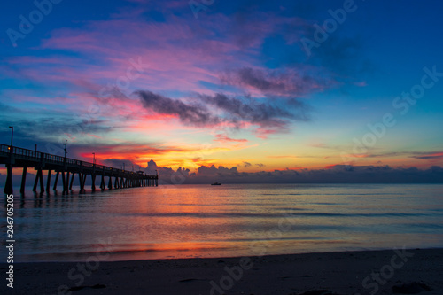 sunrise at the beach © luis