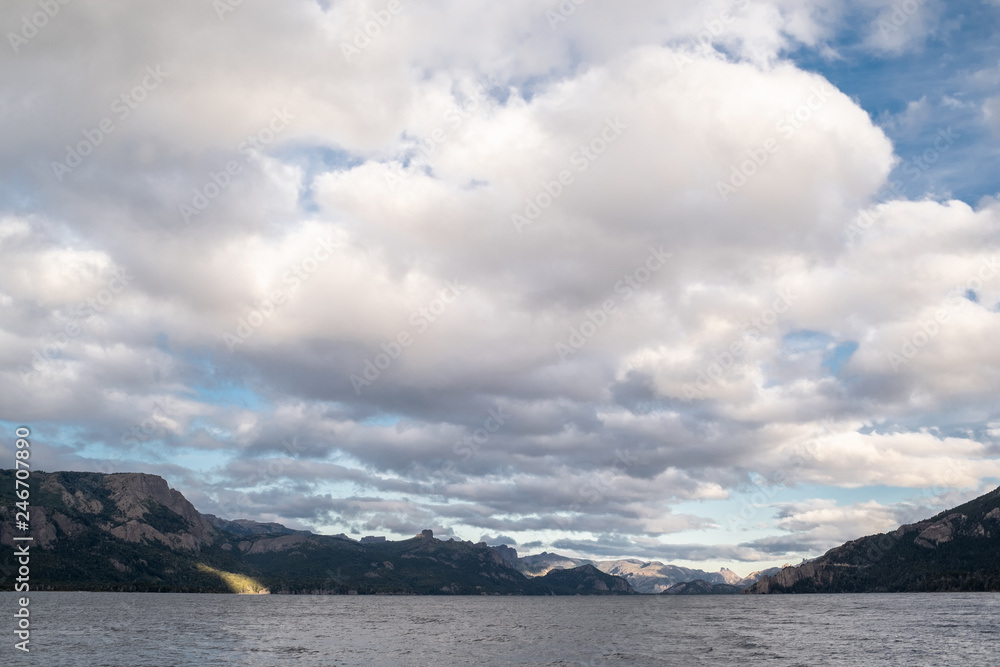 clouds over the sea lake mountains clouds over the sea lake mountains