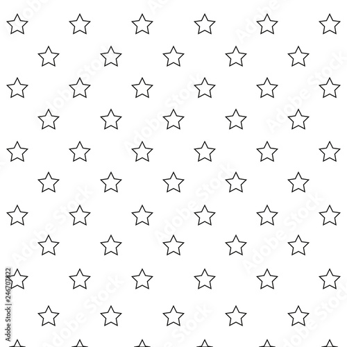 white background stars decoration pattern