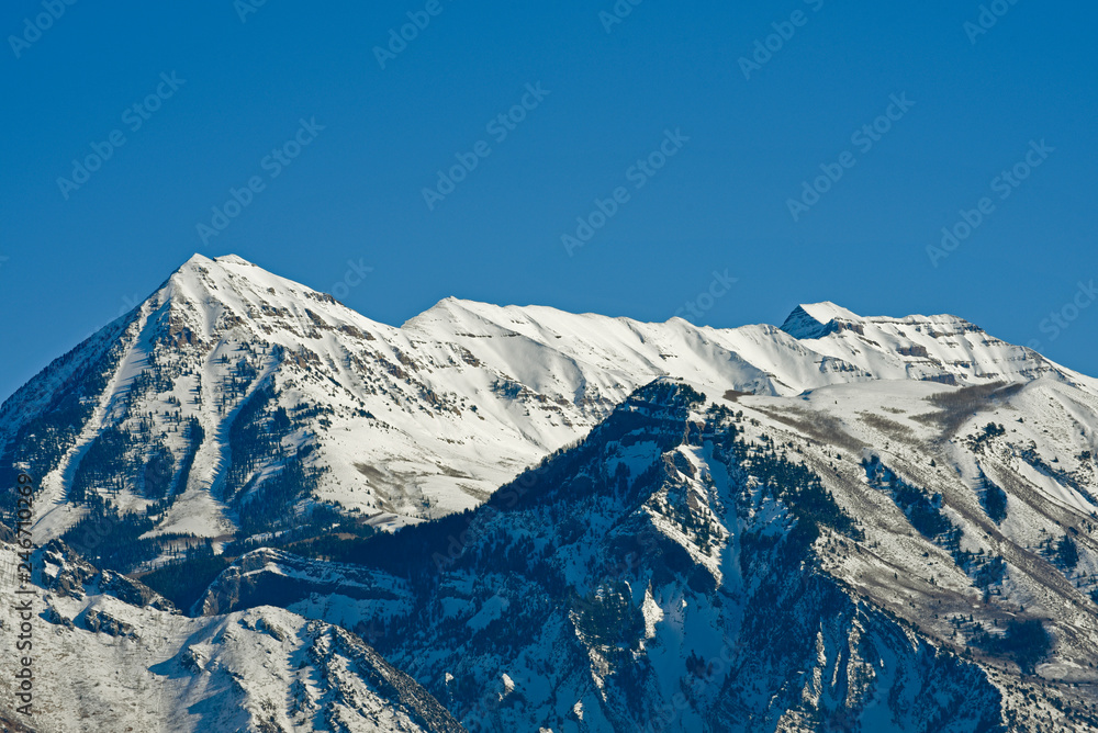 Mt. Timpanogos - Wasatch Mountain Range, Utah