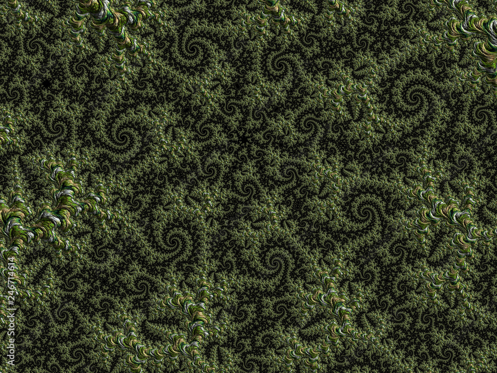 Obraz na plátne Fractal a never-ending pattern