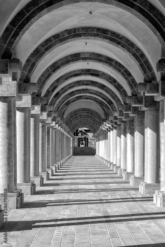 Jerusalem Coulumned Corridor