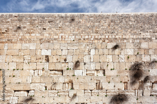 The Wailing Wall in Jerusalem - The Holy Land