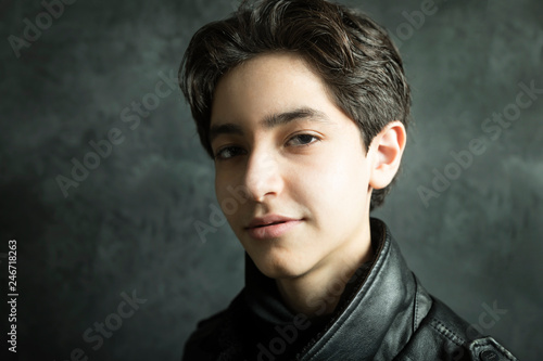 12 year old boy portrait