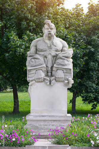 Monument to the Cossack, Ukrainian national hero Nikita Galagan