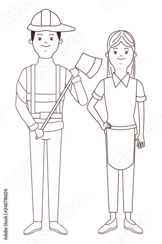 maid and fireman