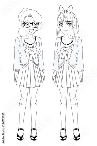 anime manga girls