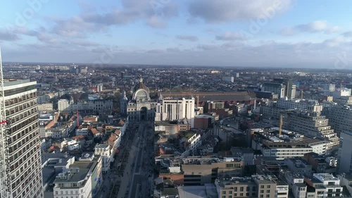 Wallpaper Mural Antwerpen aerial view 4k Torontodigital.ca