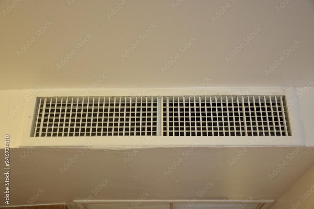 Double deflection grille - Supply Air Grille in Hotel room Stock Photo |  Adobe Stock