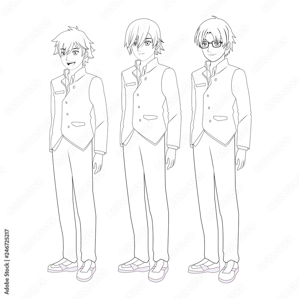 anime manga men anime manga men