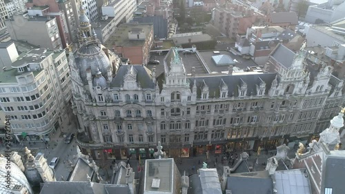 Antwerpen aerial view 4k