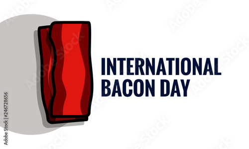 International Bacon Day Poster for Social Media 