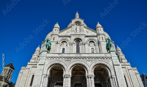 Basilica of the Sacre Coeur in Paris, France