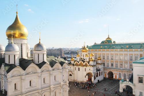 Cathedral square in Moscow Kremlin	
