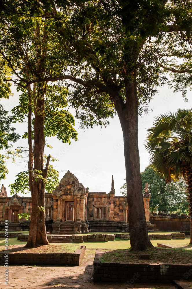 Prasat Muang Tam castle in Buriram, Thailand Prasat Muang Tam castle in Buriram, Thailand