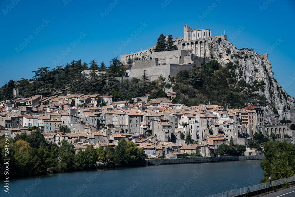 The citadel in the French town of Sisteron