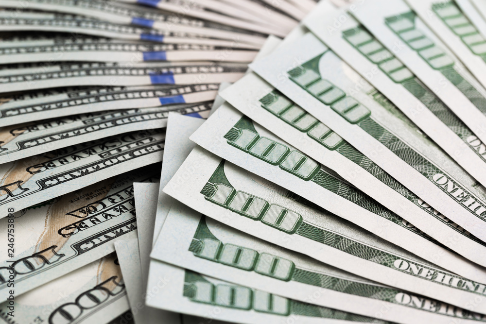 Cash money dollar. Background with money american hundred dollar bills. Cash money dollar. Background with money american hundred dollar bills.