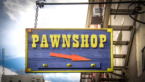 Fotografie Sign 403 - Pawnshop