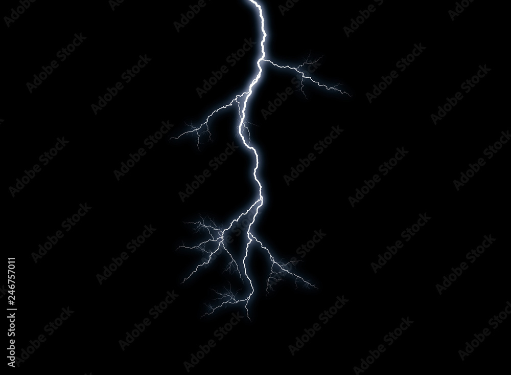 Lightning overlay Stock Photo Adobe Stock