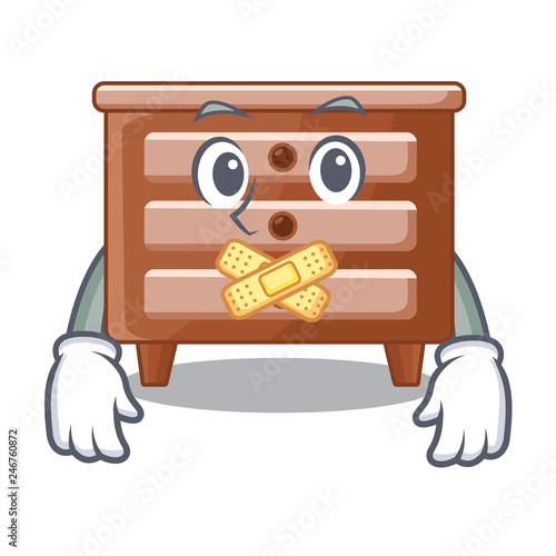 Silent shape of bedside table shape funny